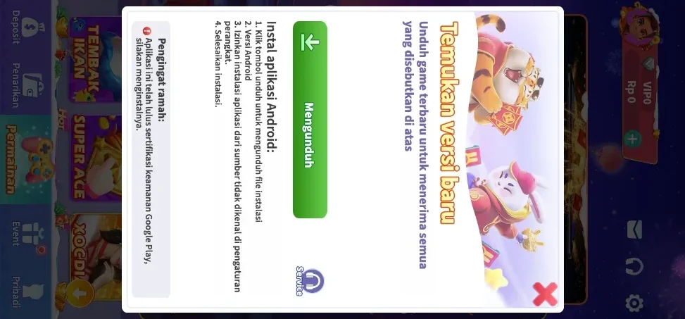 SATU777 Screenshot Tampilan Game Slot